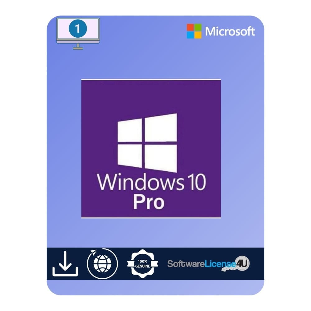WINDOWS 10 PROFESSIONAL RETAIL - SoftwareLicense4u