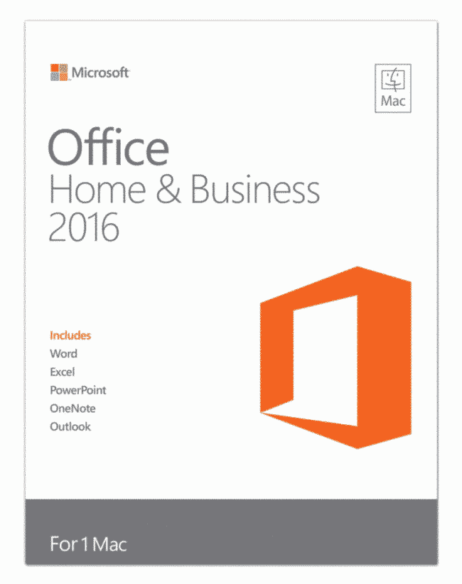 MICROSOFT OFFICE 2016 MAC HOME AND BUSINESS - SoftwareLicense4u